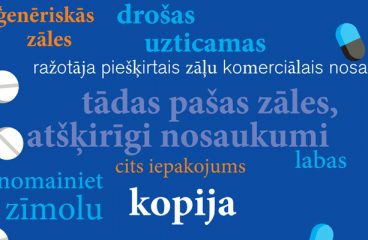 Zāļu valsts aģentūras buklets par ģenēriskajām zālēm